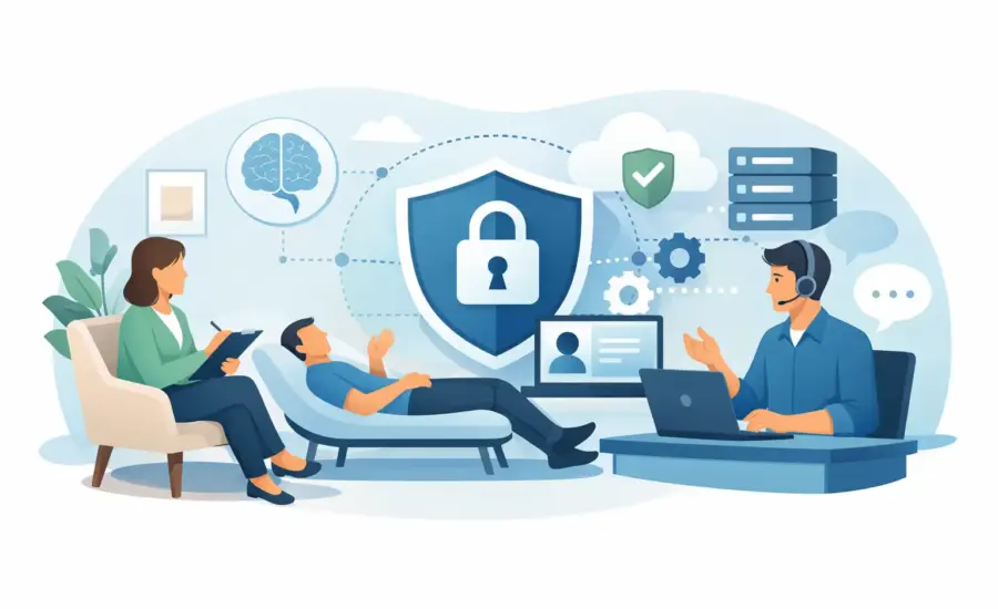 IT Support für Psychotherapeuten sicher gestalten
